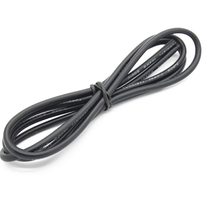 (하이 퀄리티 와이어) Turnigy High Quality 14AWG Silicone Wire 1m (Black)