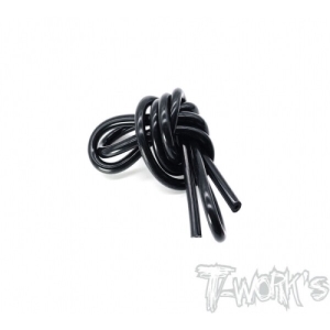 TO-057-BK Black Color Silicone tube 1m