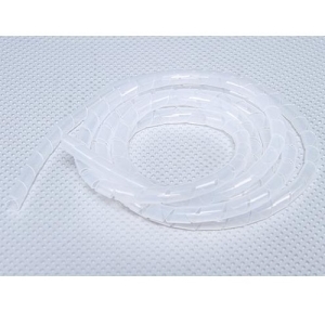 TURNIGY Spiral wrap tube ID 9mm / OD 10mm (Clear - 2 Metre)