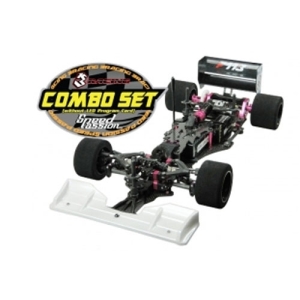 KIT-F113SP 1/10 Scale RC High Performance Racing Car F113 + Speed Passion Motor &amp; ESC Combo Set