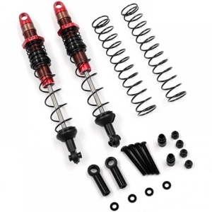 DDC-110RD  [2개입] 110mm Desert Cobra Dual Spring Damper Pair (Red) for 1/10 RC Offroad