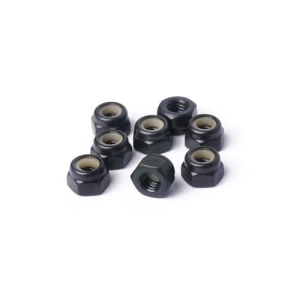 KOSN1018 M4 Steel Nylon Lock Nuts Black (w/container) (8)