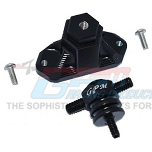 ZSP060-BK Aluminum Spare Tire Support Mount + Spare Tire Locking for 1/10 Crawlers