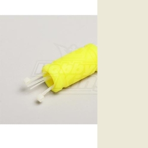 Turnigy 1/8 silicon Muffler Joiner - Yellow
