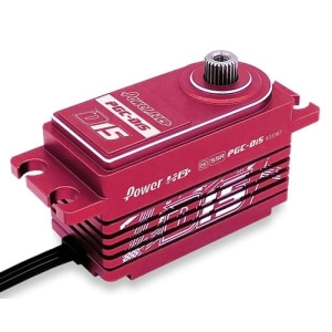 D15-RED (드리프트, 온로드 추천, 산와 SSR 대응) D15 High Voltage 18kg / 0.08 Sec Low Profile Servo