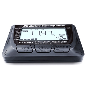 8S Battery Capacity Meter With Balance Function