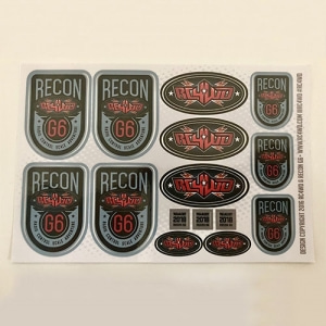 Z-L0103 RC4WD Recon G6 Decal Sheet