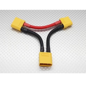 XT90 Battery Harness 10AWG for 2 Packs in Series