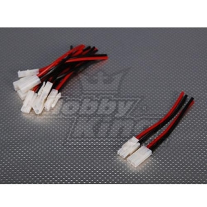 AM-1028 Hobby King Tamiya style connector Male/Female 10cm (5pairs/bag) 9911