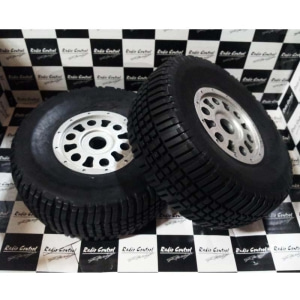 (319006) 1/8 SCT Tire/Wheel 17mm Hex -초특가상품-트러기용,숏코스용,반대분,본딩완료