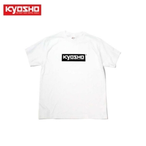 KYKOS-TS01W-LB KYOSHO Box Logo T-shirt (White/L)
