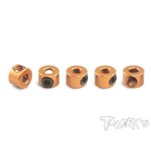 TA-041O Aluminum Anti-Roll Bar Collar 5 pcs(Orange) (#TA-041O)