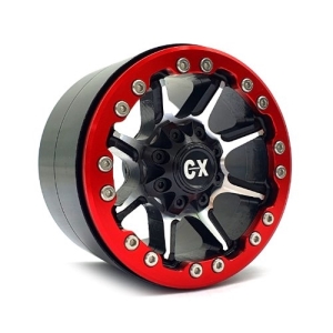R30452 2.2 CN16 Aluminum beadlock wheels (Red) (4)