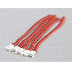TURNIGY Micro Servo Connector Lead 1.25 Pitch - Male Plug (5pcs/bag)