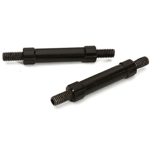 C28873BLACK Billet Machined 25mm Aluminum Linkages (2) M4 Threaded for 1/10 Scale Crawler