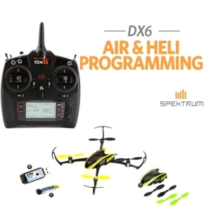 DX6 DSMX 6-Channel Transmitter +Nano QX 멀티콥터 풀셋트