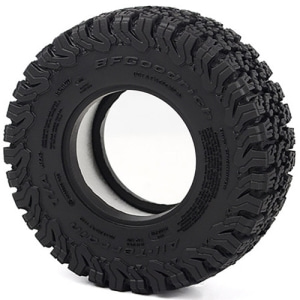 Z-T0107 2개입] BFGoodrich All Terrain K02 1.7&quot; Scale Tires (크기 91.4 x 34.3mm)