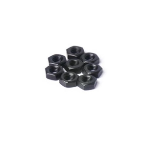 KOSN1028 M5 Steel Nuts Black (w/container) (4)