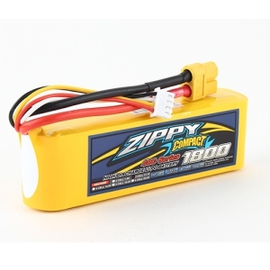 9067000021-0 ZIPPY Compact 1500mAh 3s 40C ~50C Lipo Pack