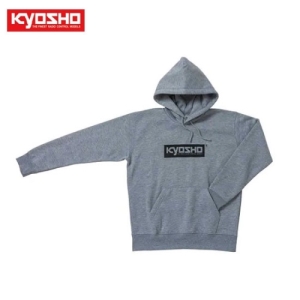 KYKOS-PK01GY-LL KYOSHO Box Logo Hoodie (Gray/LL)