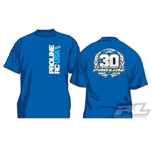 AP9801-03  Pro-Line 30th Anniversary Blue T-Shirt (L)