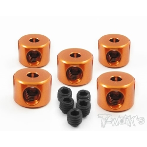 TA-020O Aluminum 2mm Bore Collar ( Orange )each 5pcs (#TA-020O)