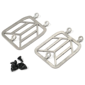 TRX4-068 Yeah Racing Steel Front Light Grill Body Accessories 2pcs For Traxxas TRX-4 TRX4-6