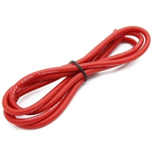 171000714-0 Turnigy High Quality 12AWG Silicone Wire 1m (Red)