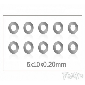 TA-124-02 5x10x0.2mm Stainless Steel Shim Washer
