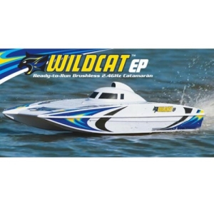 AQUB1810 Wildcat EP Brushless Offshore Catamaran 2.4GHz