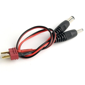 T Connector to 2 DC Jack Plug Connectors (1pc) (딘스잭)
