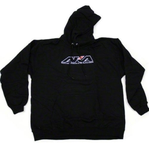 98104L AKA Racing Black Hoody Sweatshirt (L)