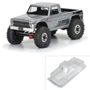 #3613-00 1/10 1967 Ford F-100 Clear Body 12.3&amp;quot; (313mm) Wheelbase Crawlers