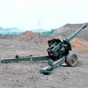 90100044 1/12 D20 152mm Howitzer Towed Gun Trailer kit