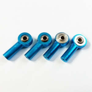 T2/T4 Blue Aluminum Rod Ends 4pcs(T2/T4용 로드엔드 알루미늄 옵션) 트라이얼 악세서리