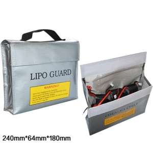 (리포 세이프백) Fire Retardant LiPoly Battery Bag (240*65*180MM)
