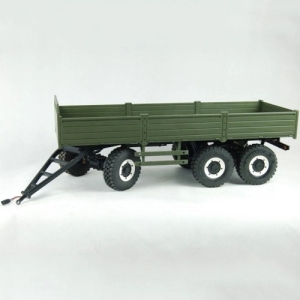 90100010 1/12 T004 Articulated 3-Axle Trailer Kit (for MC8/MC6/MC4 Military Truck｜적재함 608 x 210mm)