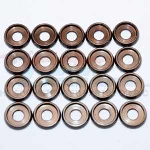 B30OD80TK06-OC Spring Steel Id:3.0mm Ring , Od:8.0mm , Thk:0.6mm Button Flanged Washer -20pc