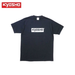 KYKOS-TS01NV-L  KYOSHO Box Logo T-shirt (Navy/L)