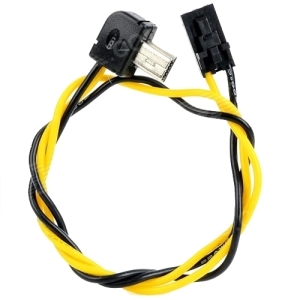 #219464 5.8G Transmitter FPV A/V Real-time Output Cable for Gopro Hero 3 - Black + Yellow (30cm)