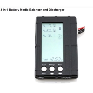12542 ]3 in 1 Battery Medic Balancer and Discharger(2~6S 리포배터리 셀밸런스 조절기능,배터리 체커,볼테지 체커)