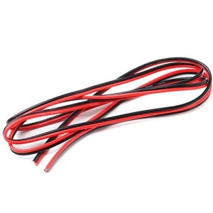 Turnigy High Quality 14AWG Silicone Wire 2M Bonded Pair (Black/Red)