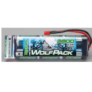 AAK725 WolfPack 7C 8.4V 3600mAh NiMH Stick Deans