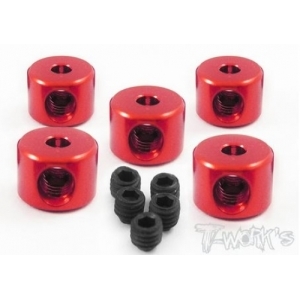 TA-020R Aluminum 2mm Bore Collar ( Red ) each 5pcs (#TA-020R)