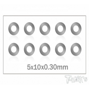 TA-124-03 5x10x0.3mm Stainless Steel Shim Washer