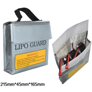 (리포 세이프백) Fire Retardant LiPoly Battery Bag (215*45*165MM)