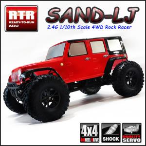 Sand L J Rock Racer RTR(센드L J ) 변속시 세팅시 드레그 브레이크 모드지원 rc카 입문용 rc카 전동 무선 자동차 몬스터 트럭