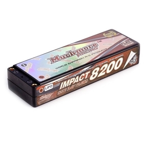 MLI-MP8200FD3 IMPACT Max-Punch FD3 Li-Po Battery 8200mAh/7.4V 120C Flat Hard Case
