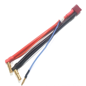 UP-AMLC13 Deans Lipo Charger Leads 4mm &amp; 5mm