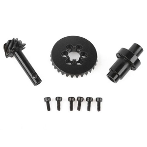 Z-G0076 TEQ Ultimate Scale Cast Axle Ring and Pinion Gears W/ Locker